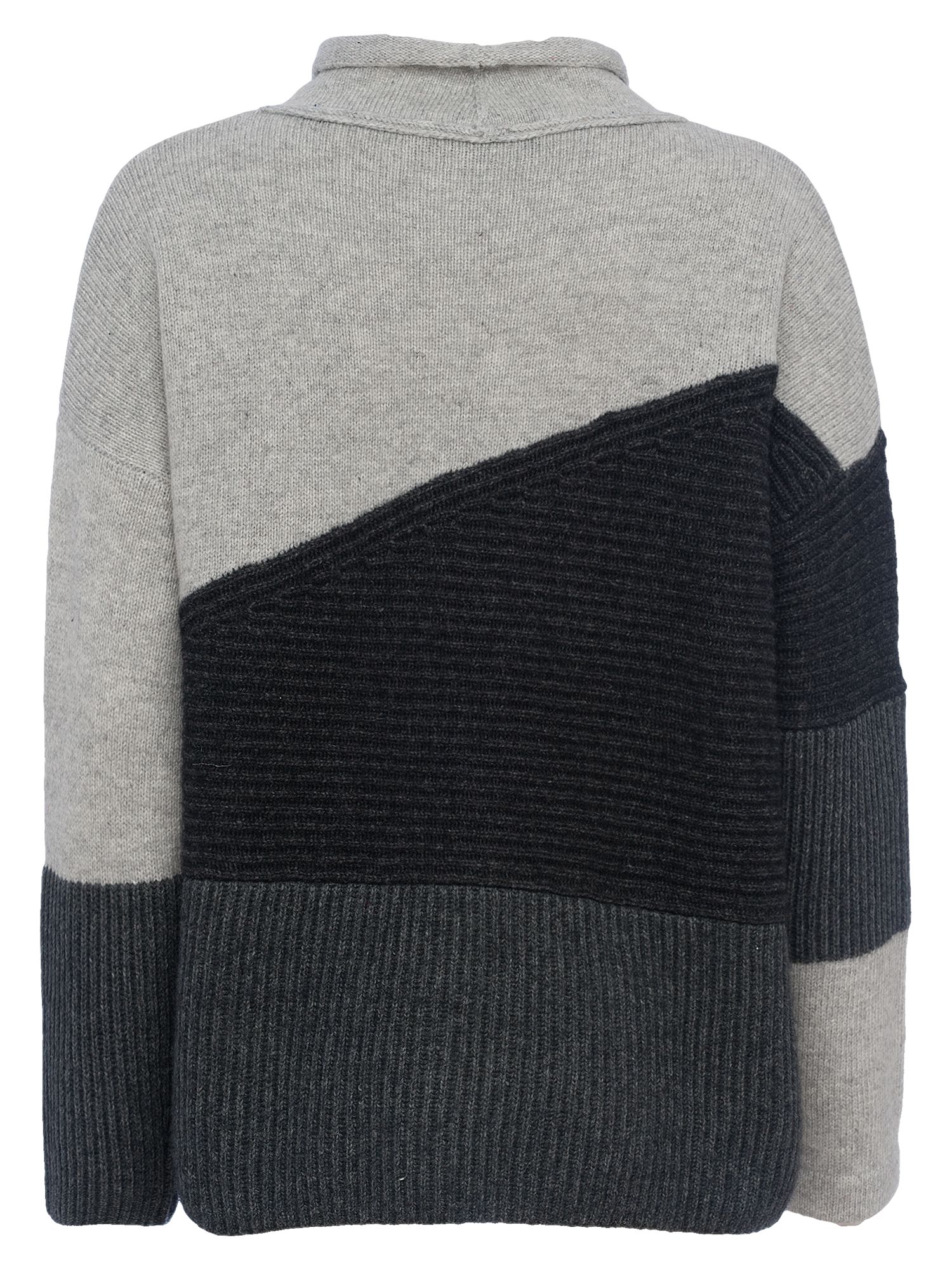 Buy French Connection Patchwork Tonal Jumper | John Lewis