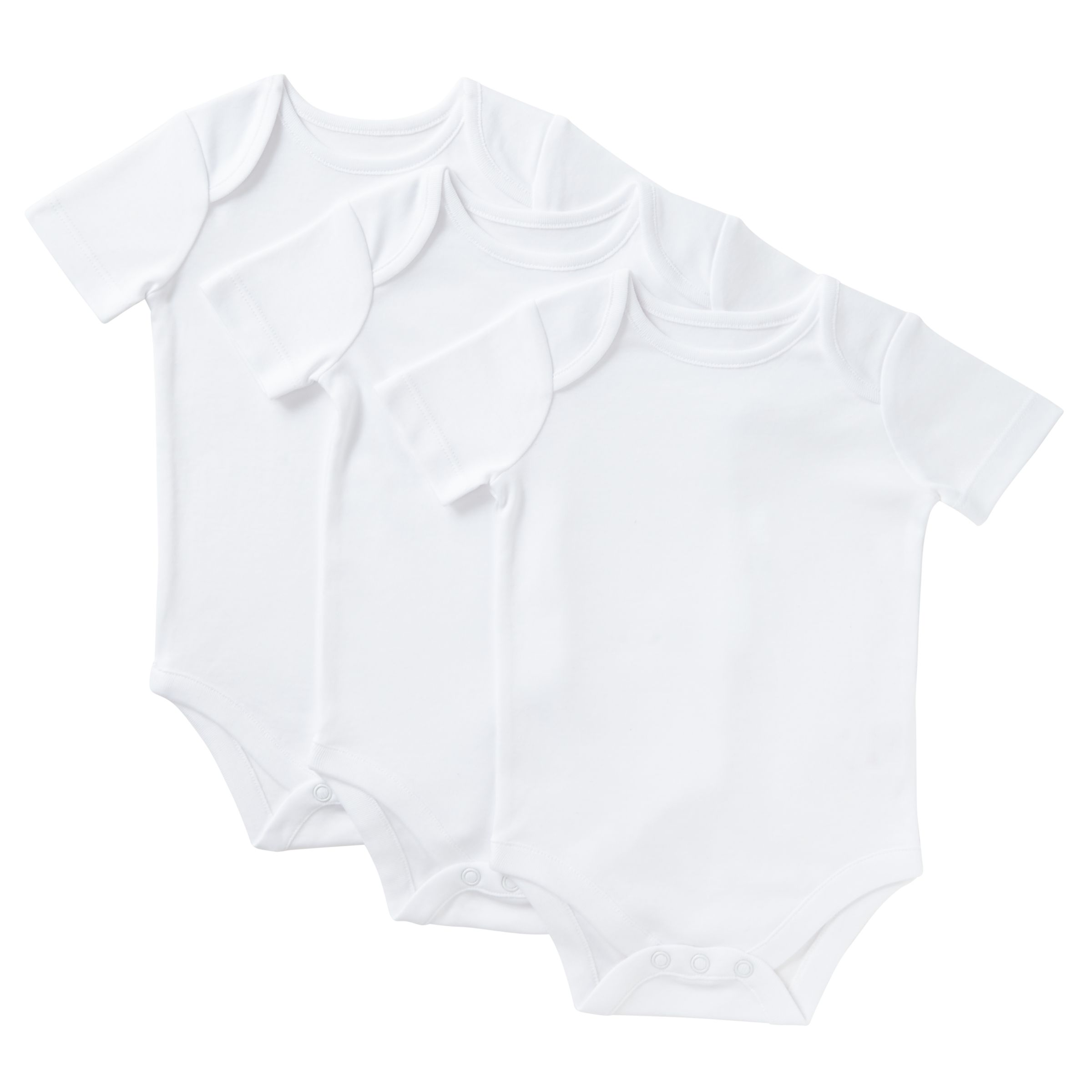 OPAWO Unisex Baby Bodysuits Baby Girls Boys Plain Colours Vests 5 Pack 0-24 Months