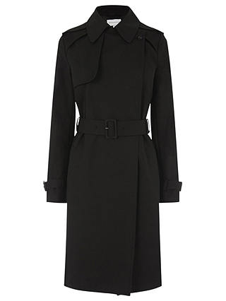 Warehouse Clean Belted Trench Coat