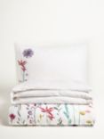 John Lewis Soft and Silky Leckford Duvet Cover and Pillowcase Set