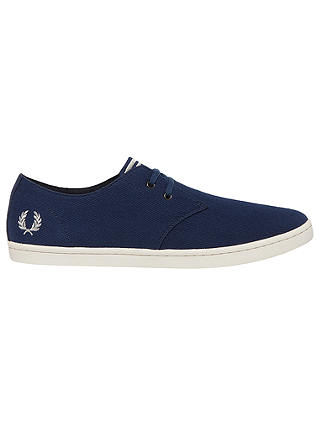 Fred Perry Byron Low Twill Trainers, Navy