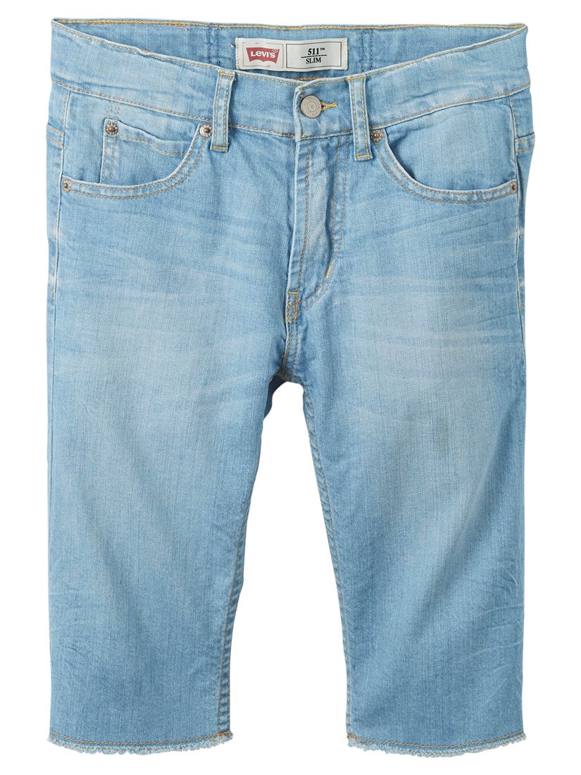 Levi's Boys' Bermuda Denim Shorts, Blue
