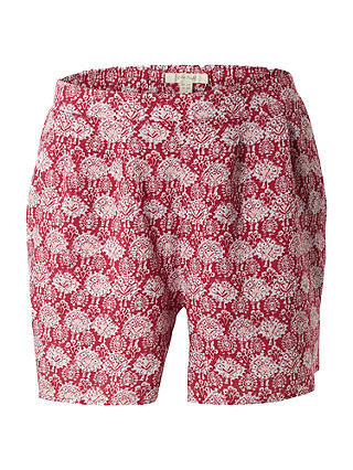 White Stuff Sunny Days Printed Shorts, Red
