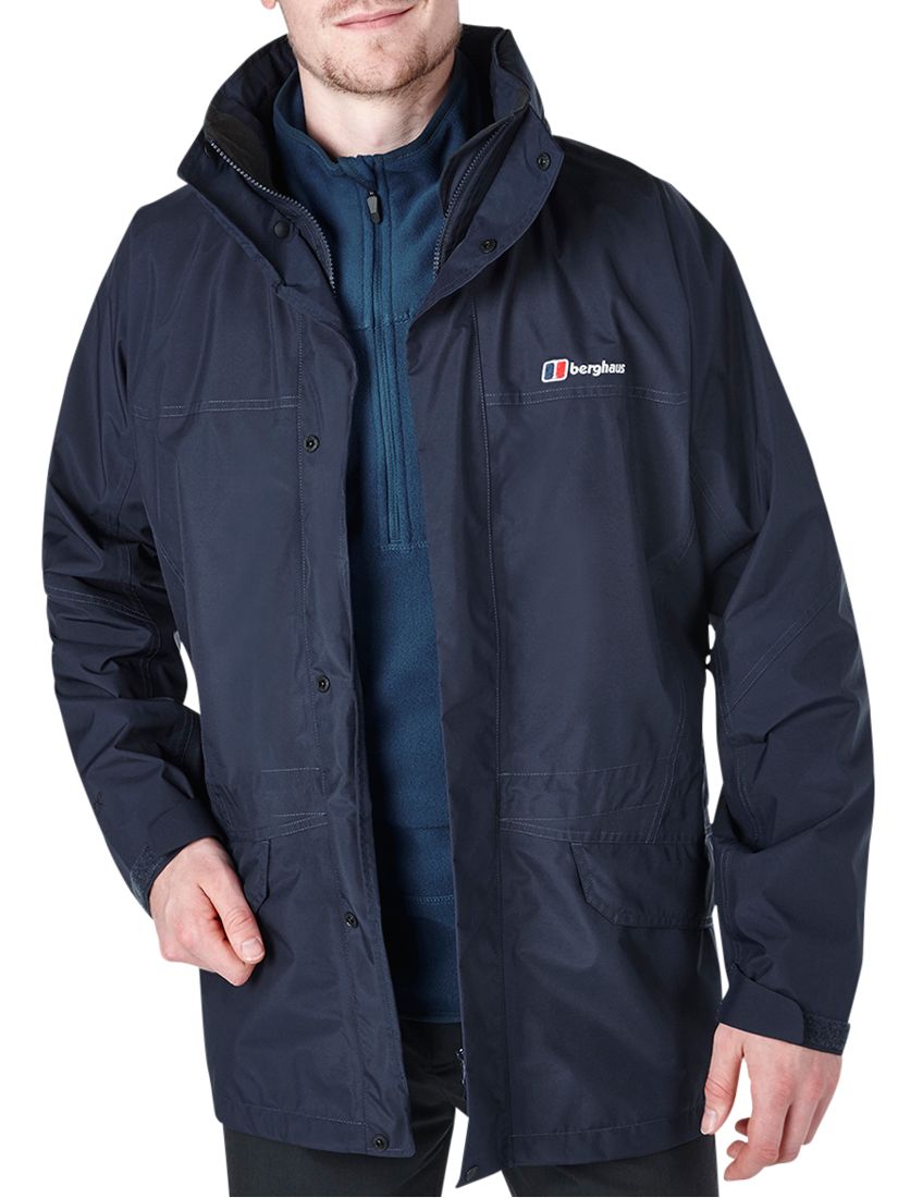 Berghaus Cornice III GORE-TEX Interactive Waterproof Hooded Jacket, Blue