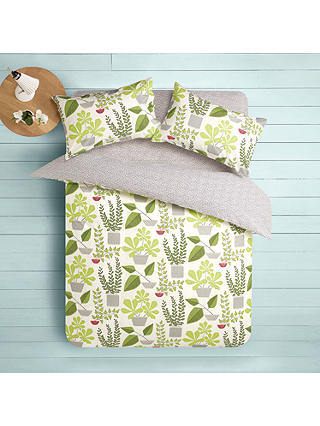 MissPrint House Plants Duvet Cover and Pillowcase Set