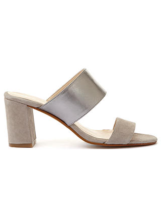 Mint Velvet Mollie Mule Sandals, Grey