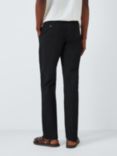 John Lewis Essential Straight Cut Chinos, Black