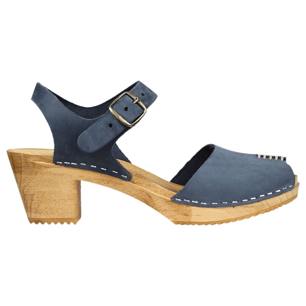 Jigsaw Nina Block Heeled Sandals, Sea Blue, 4