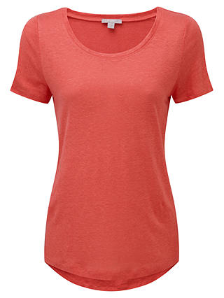 Pure Collection Luxury Linen T-Shirt