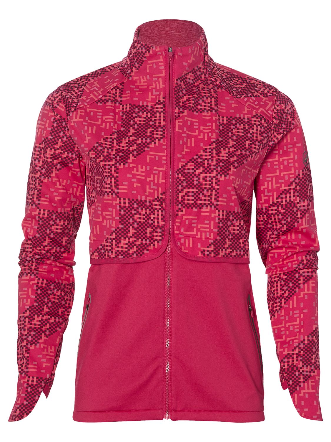 Asics Lite-Show Winter Running Jacket, Pink