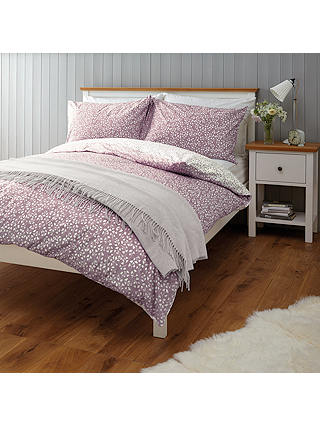 John Lewis & Partners Crisp and Fresh Country Arley Bedding, Cassis