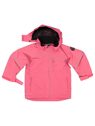 Polarn O. Pyret Children's Shell Coat, Pink