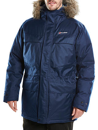 Berghaus Hudsonian Men's Waterproof Parka Jacket, Blue