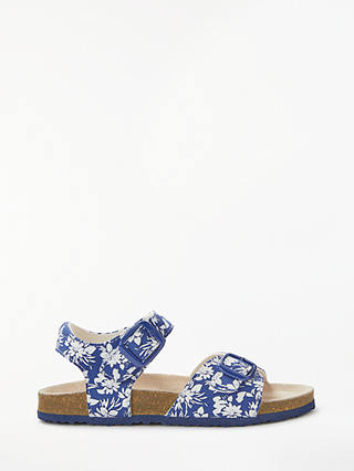 John Lewis & Partners Children's Mia Floral Buckle Sandals