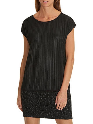 Betty & Co Layered Jersey Top, Black