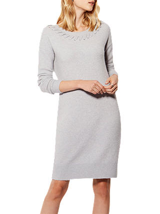 Karen Millen Handwork Luxe Dress, Grey