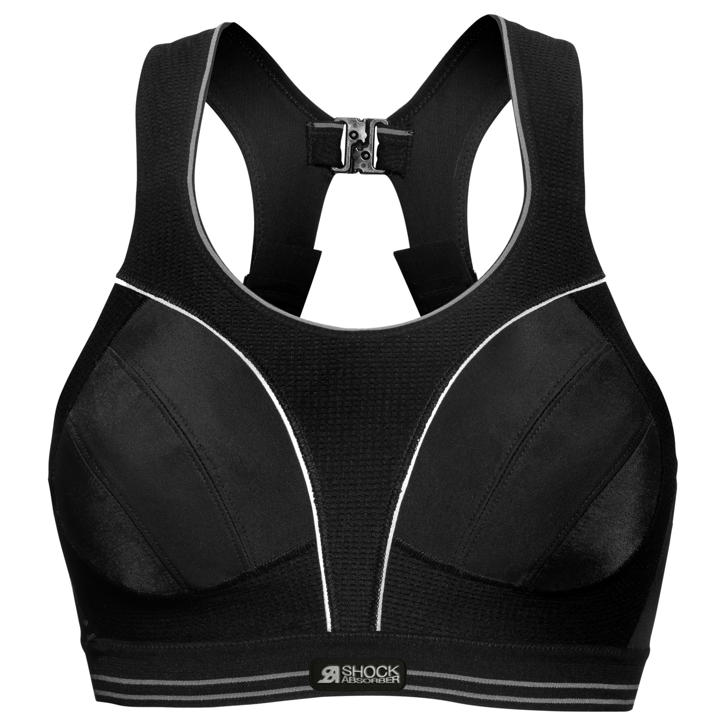 Shock Absorber Ultimate Run Non-Wired Sports Bra, Black at John