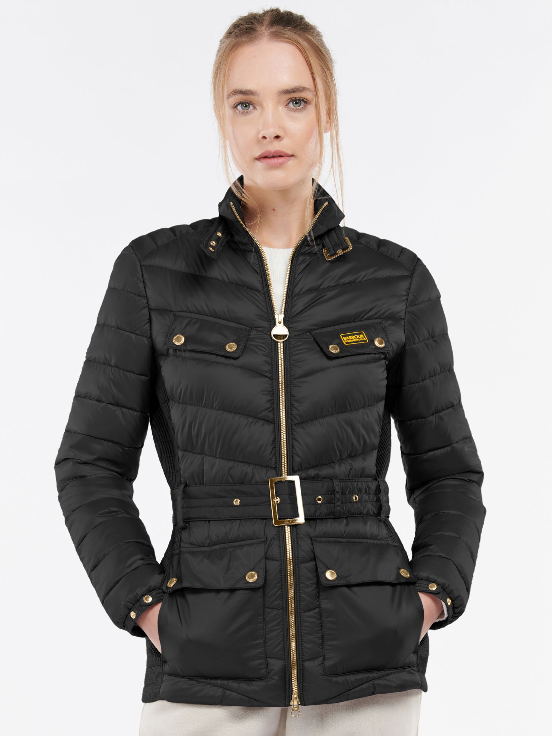 barbour international quilted jacket sale