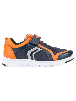 Geox Children's Xunday Shoes, Navy/Orange