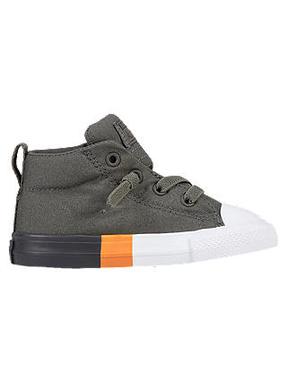 Converse Children's Chuck Taylor All Star Street Lace Shoes, Grey/Multi