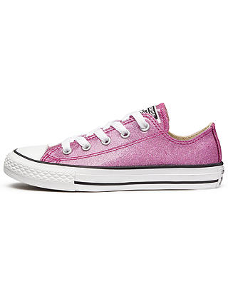 Converse Chuck Taylor All Star Ox Trainers, Pink Glitter