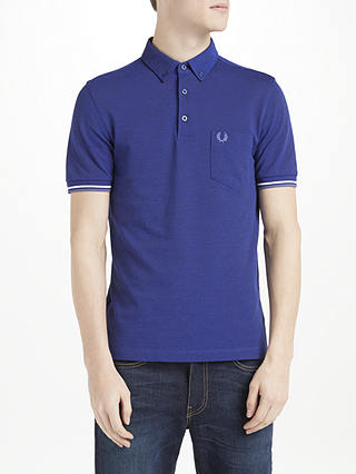 Fred Perry Oxford Pique Short Sleeve Polo Shirt