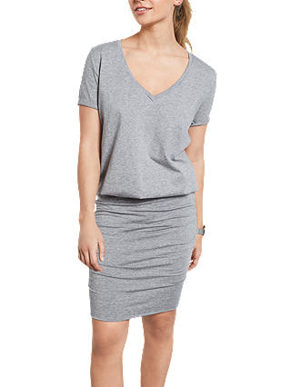 hush V-Neck Tara Dress, Grey