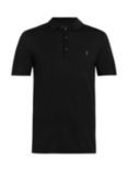 AllSaints Mode Merino Short Sleeve Polo Shirt