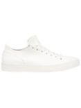 Whistles Folly Leather Unlined Soft Trainers, White