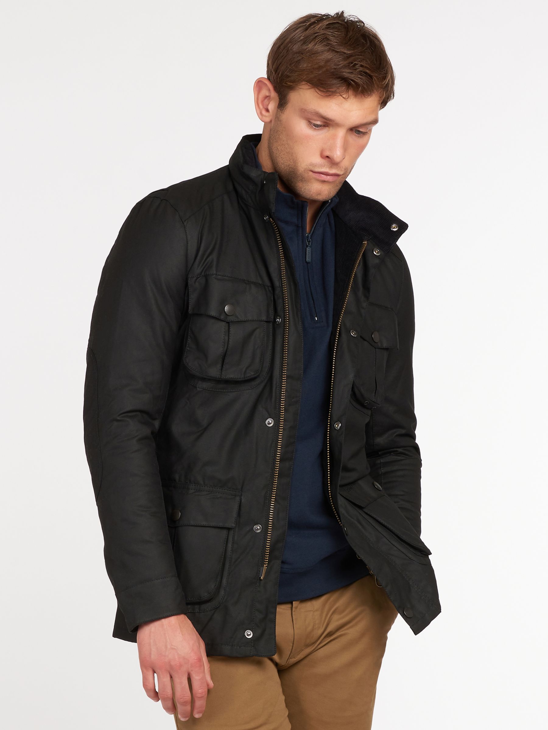 barbour mens waxed jacket sale