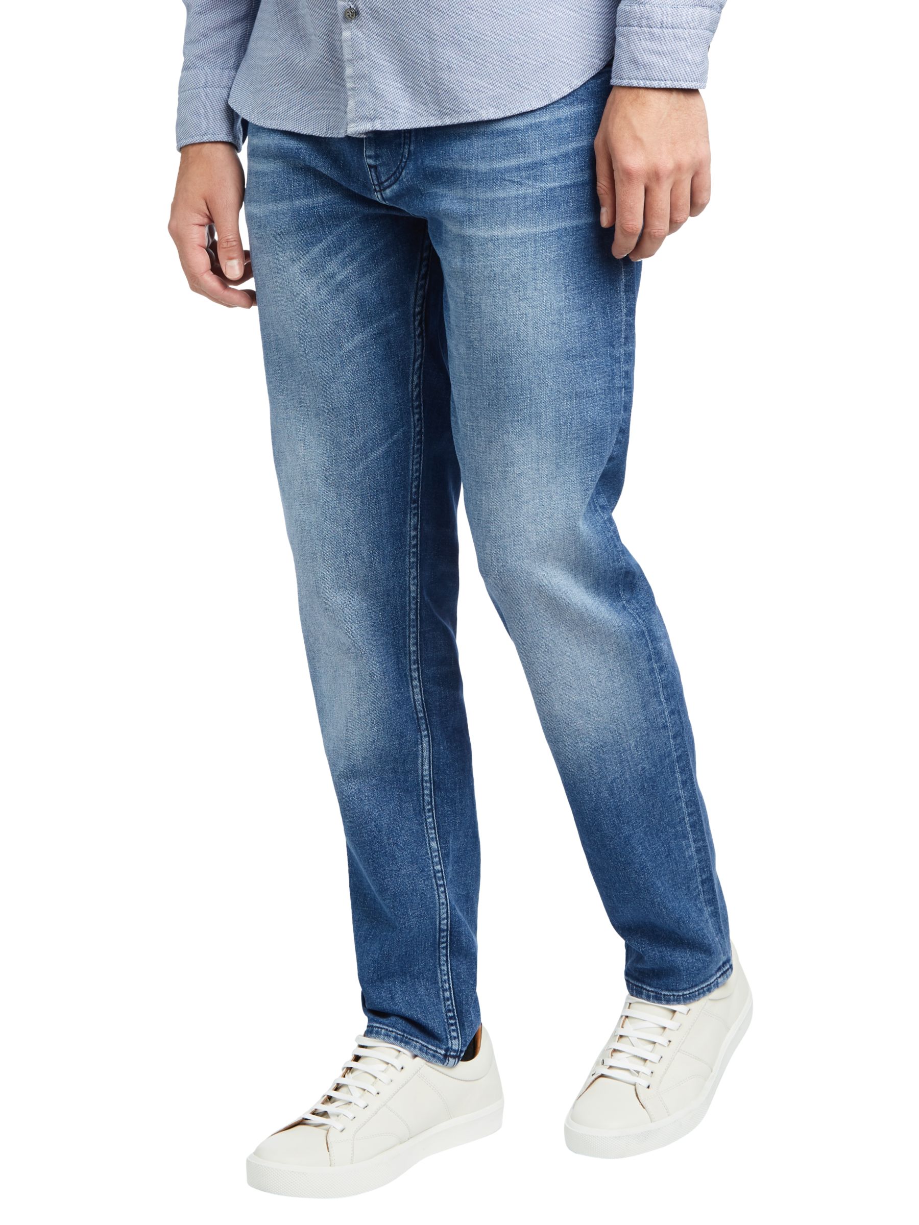 boss taber stretch tapered jeans
