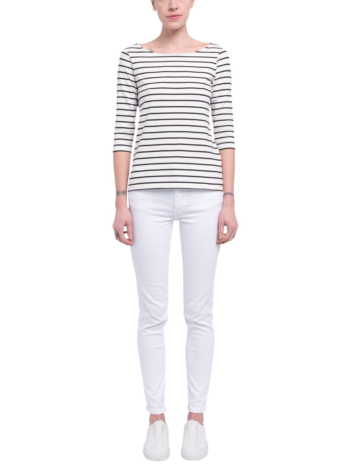 French Connection Womens Tim Tim Stripe Top 