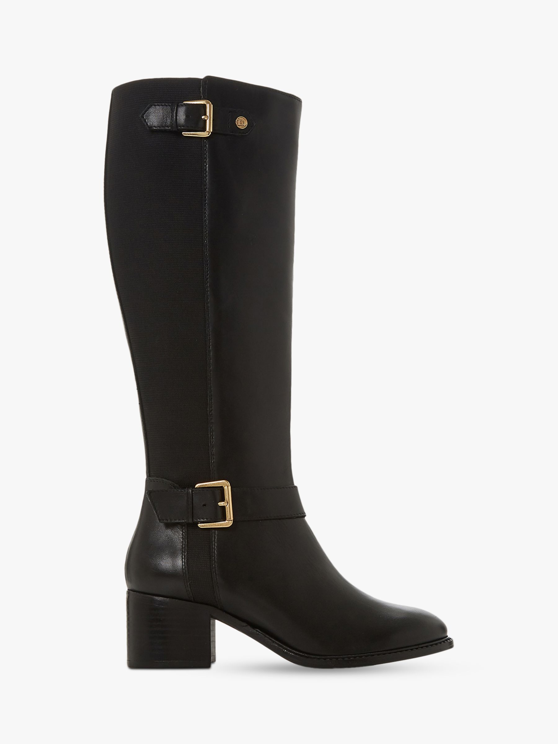 dune leather knee high boots