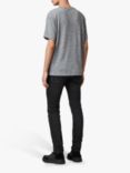 AllSaints Rex Straight Skinny Fit Jeans, Washed Black