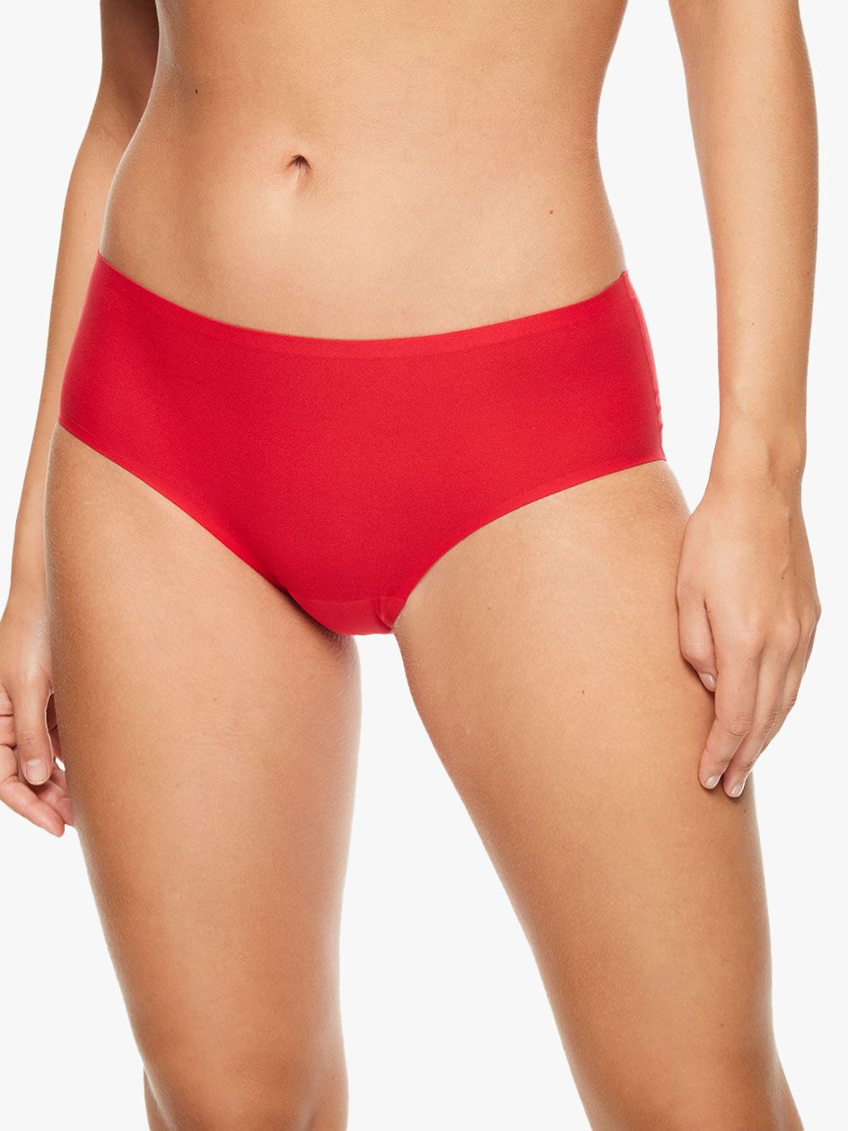 Chantelle Soft Stretch Hipster Knickers, Poppy Red at John Lewis & Partners