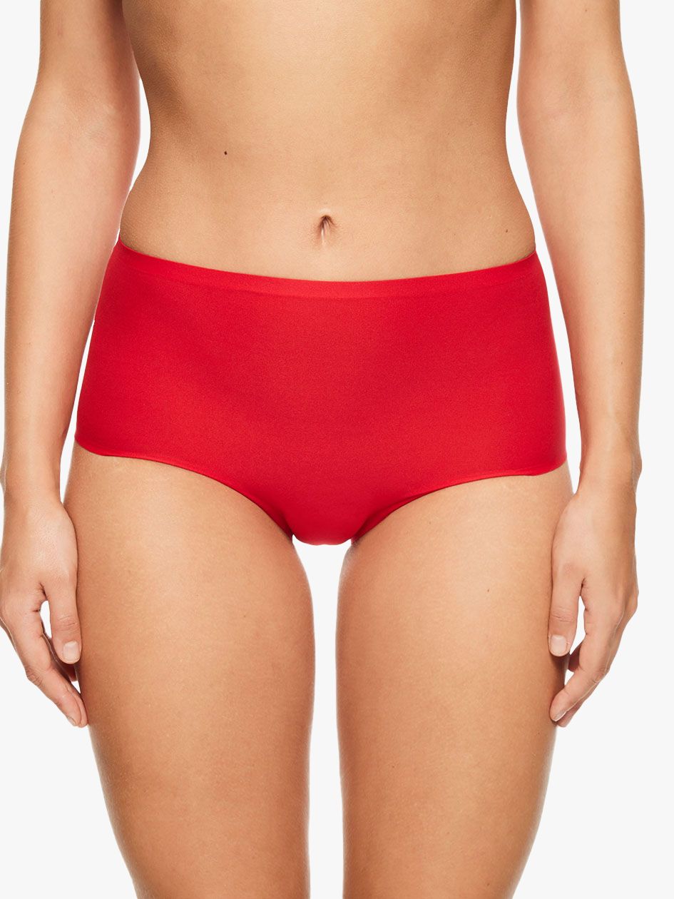 Chantelle 2644 Soft Strech Hipster Brief One Size Rot Poppy Red 