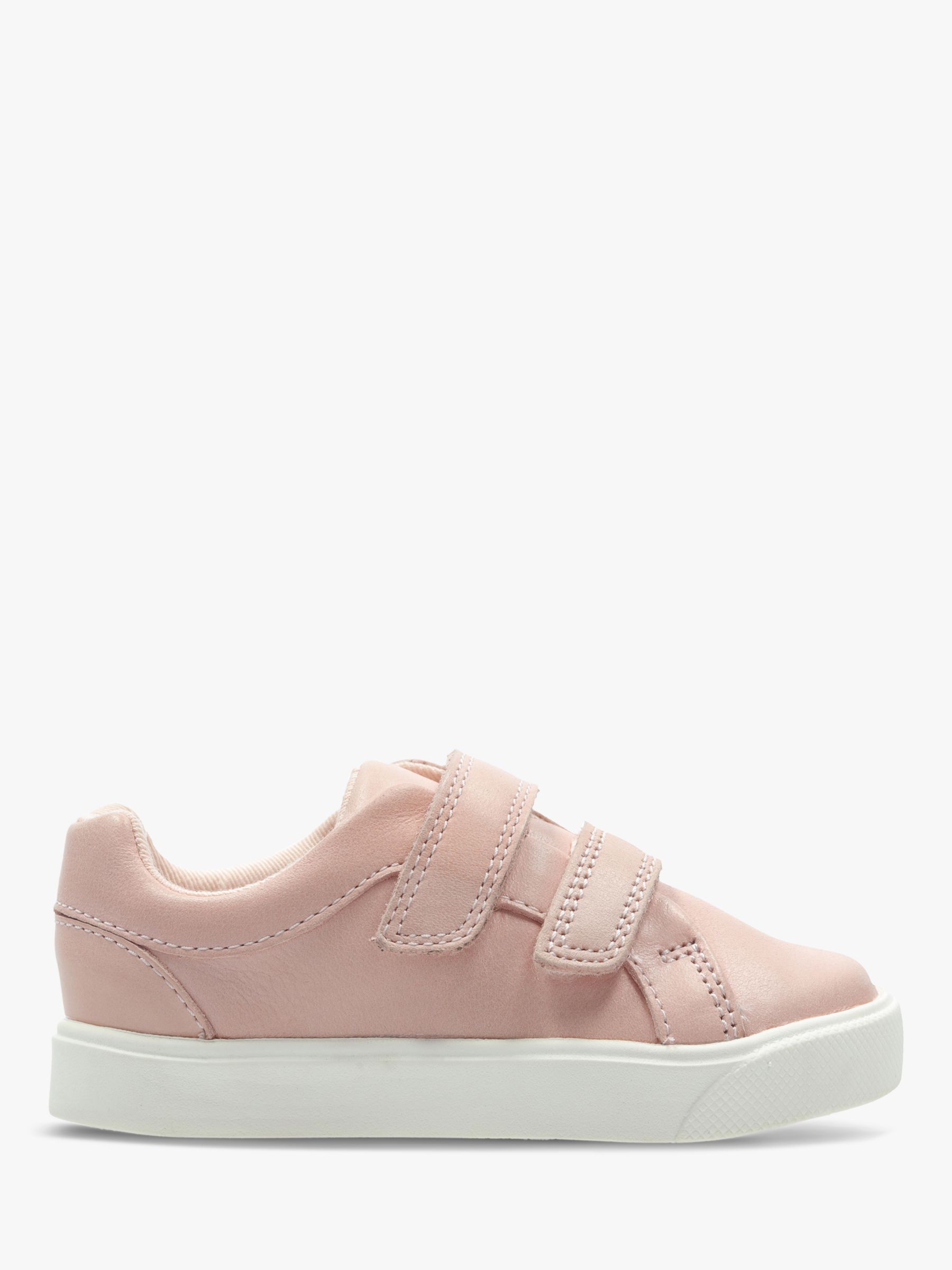 Clarks Junior City Oasis Shoes, Pink at 