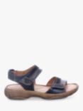 Josef Seibel Debra 19 Leather Flatform Sandals, Denim-kombi