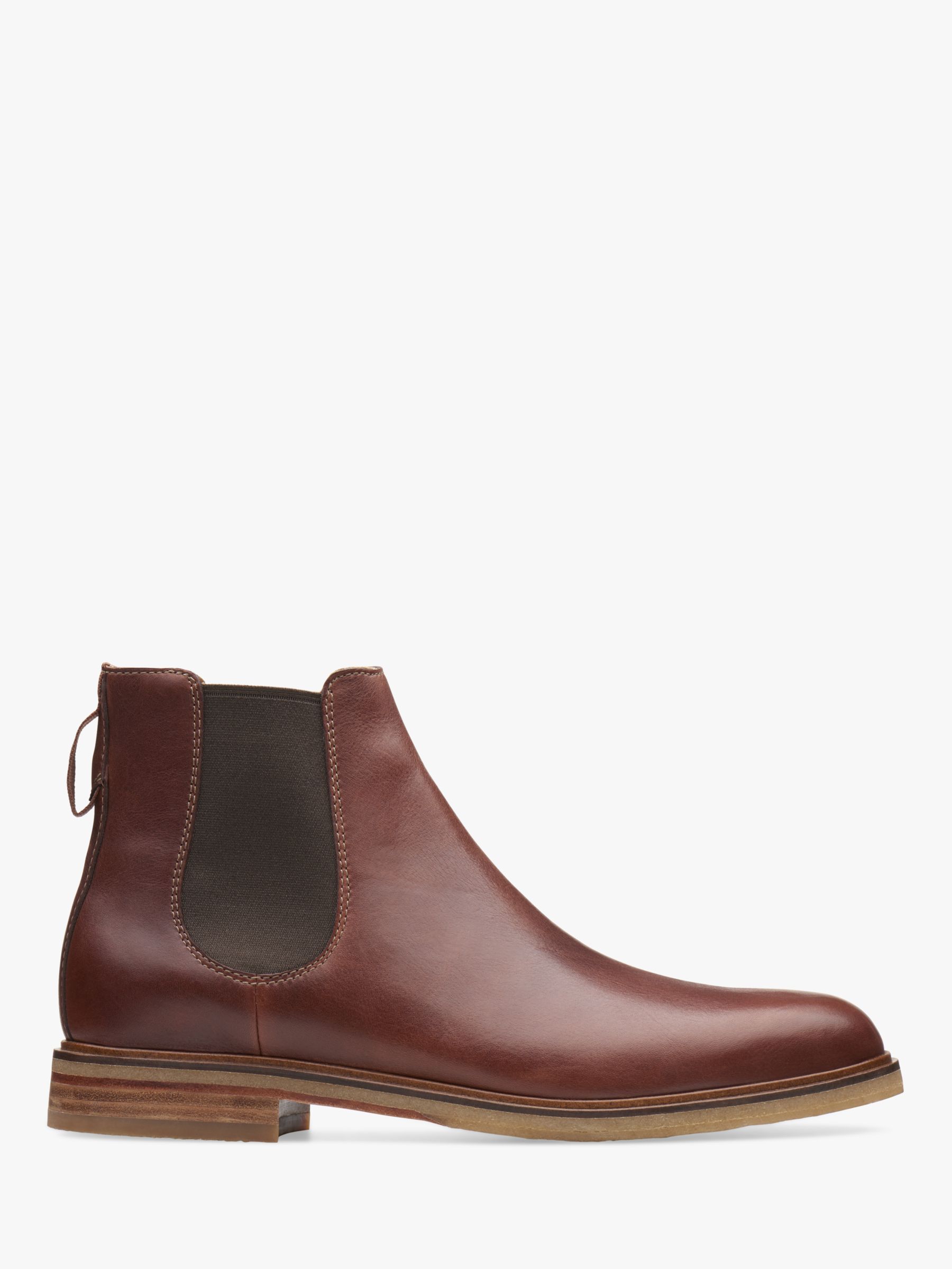 clarks leather chelsea boots