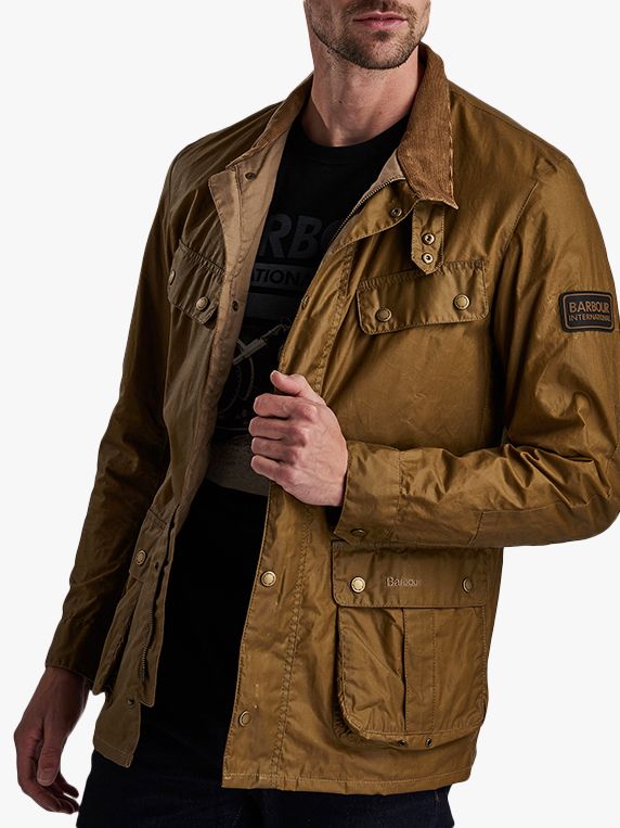 how to clean a barbour wax coat