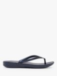 FitFlop IQushion Ergonomic Flip Flops, Navy