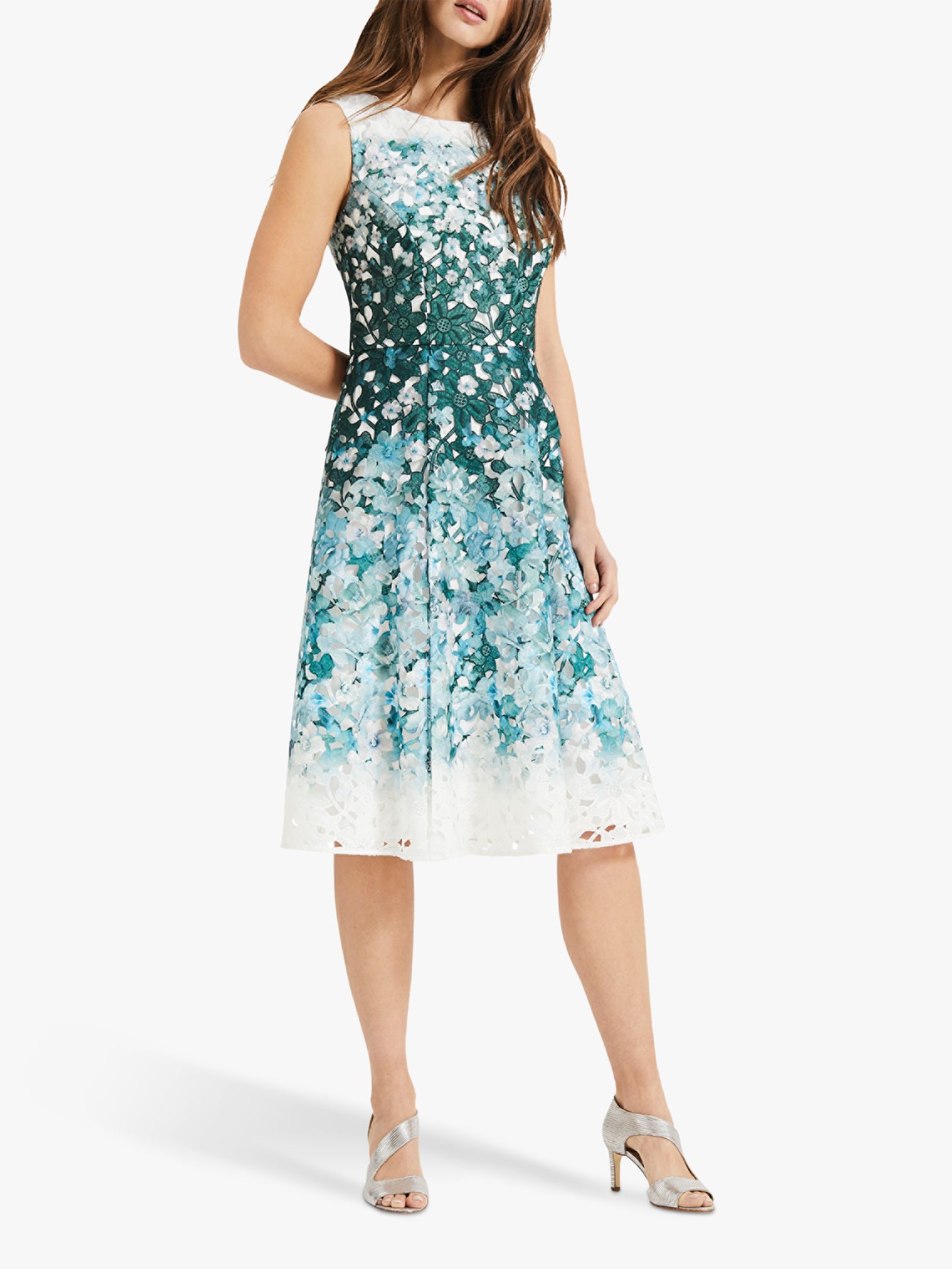 phase eight teal dress
