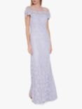 Gina Bacconi Oriole Embroidered Lace Maxi Dress