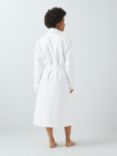 John Lewis Spa Waffle Robe, White