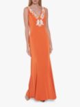 Gina Bacconi Asuka Dress, Orange