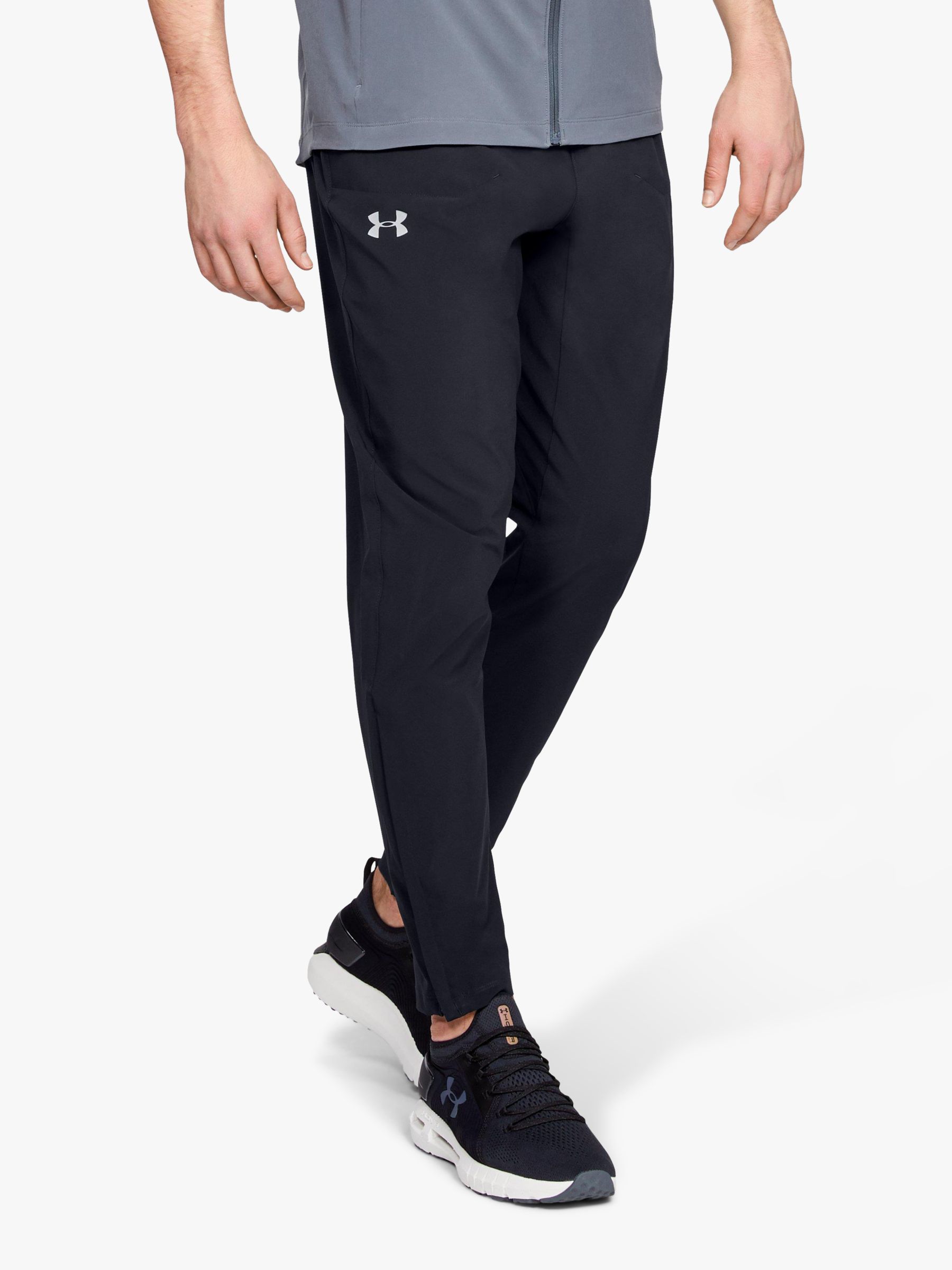 under armour grey tracksuit bottoms