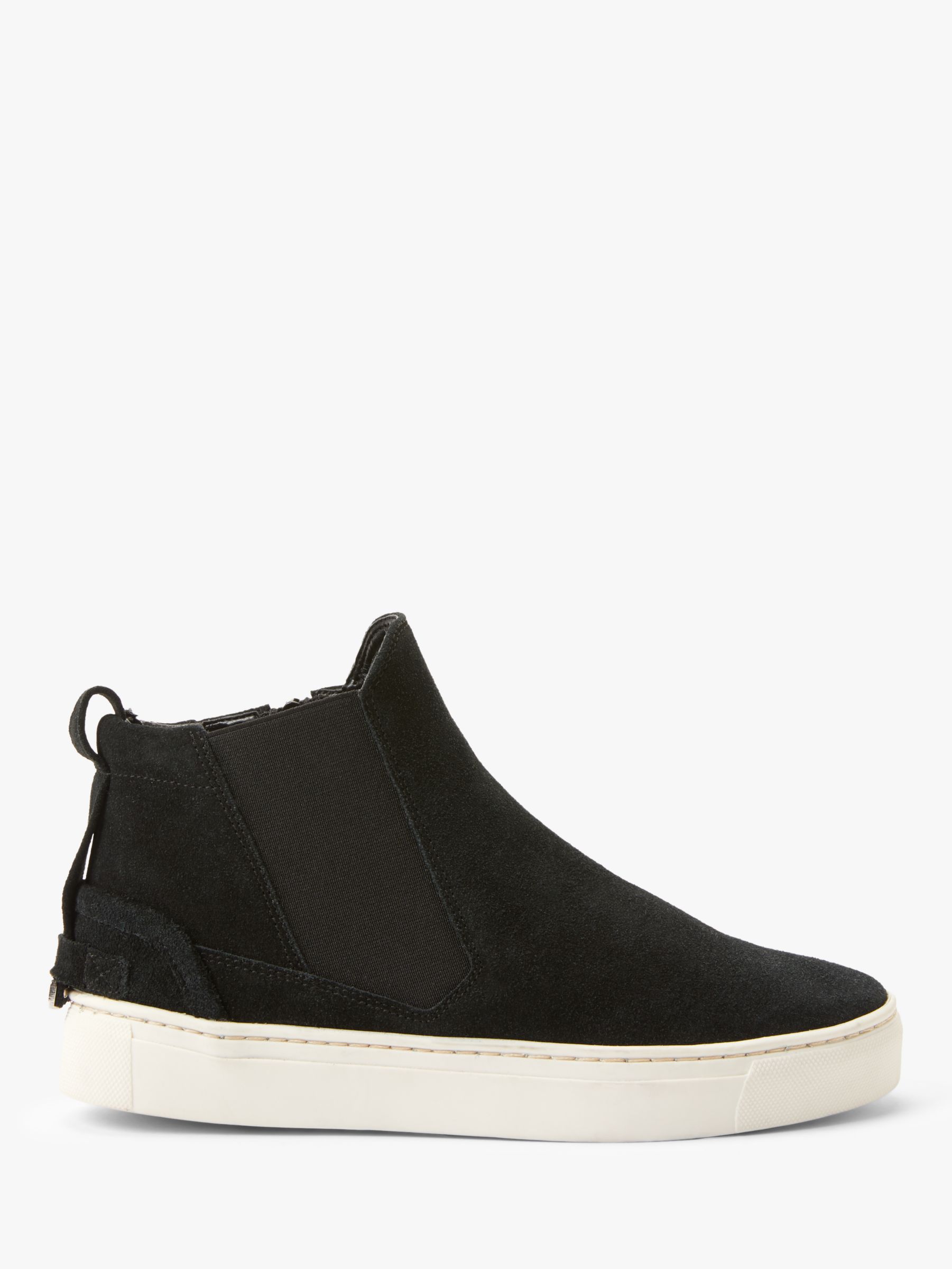 black trainer boots womens