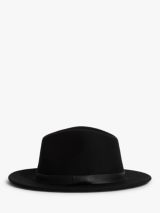 AllSaints Bronson Wool Fedora Hat