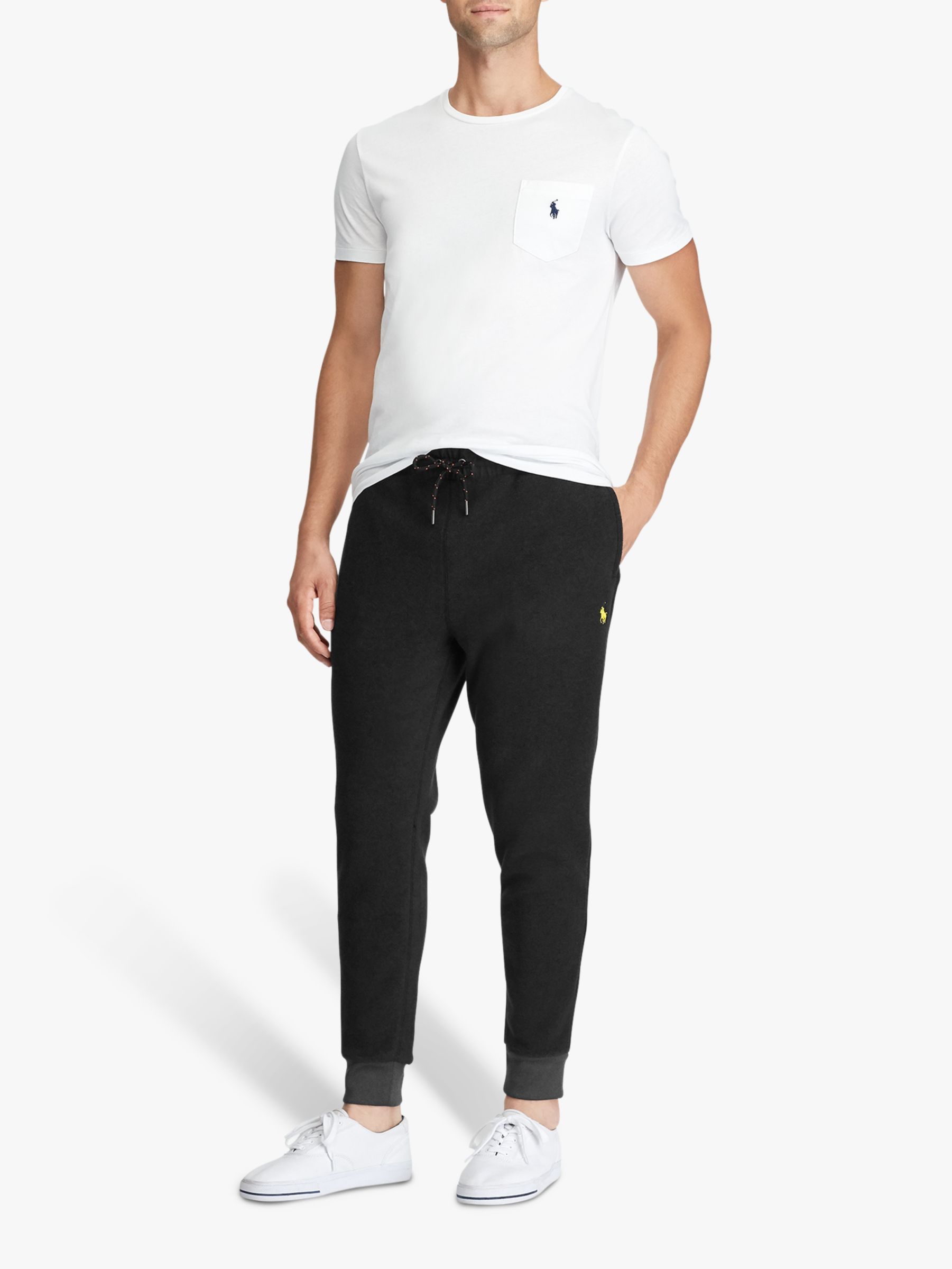 polo pants black