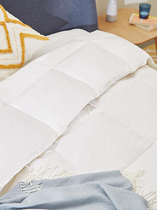 John Lewis Natural Duck Feather and Down Duvet, 10.5 Tog